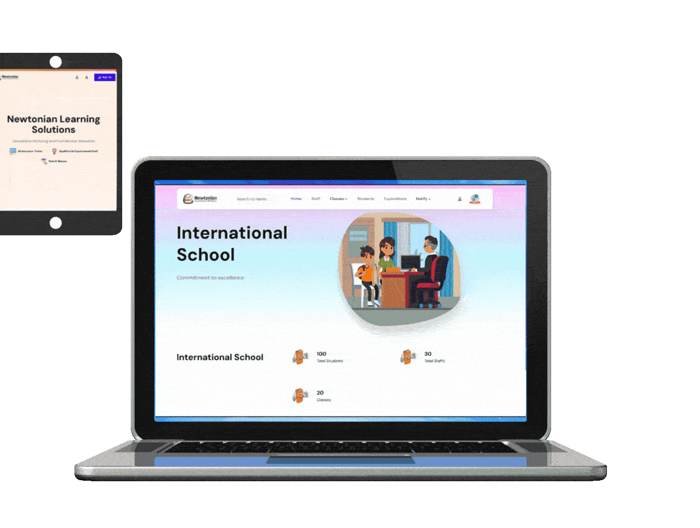 Newtonian Learning Solutions